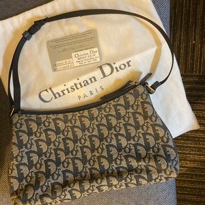 Christian Dior monogram mini bag clutch